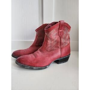 ARIAT Billie Unbridled Red Leather Western Cowgirl Boot - Women's 11B‎ NEW